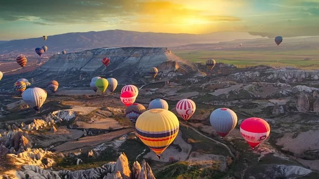Kapadokyada Balon Ucus Rekoru Kirildi B55bc